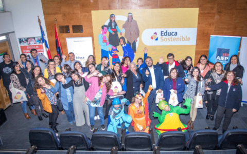 Lanzamiento de "Educa Sostenible" en AIEP Rancagua.
