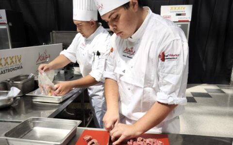 Representantes AIEP Concurso Nacional de Gastronomía