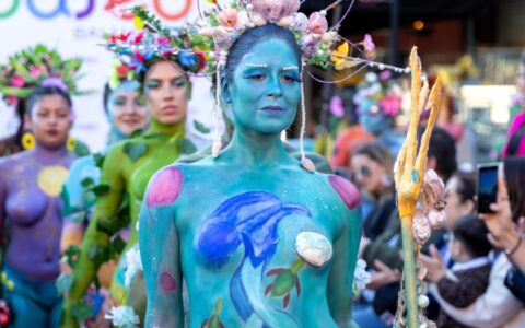 Fotografía desfile SUSTENT-ARTE AIEP La Serena