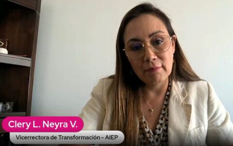 Clery Neyra vicerrectora de Transformación y Nuevas Soluciones AIEP Edutic Woman